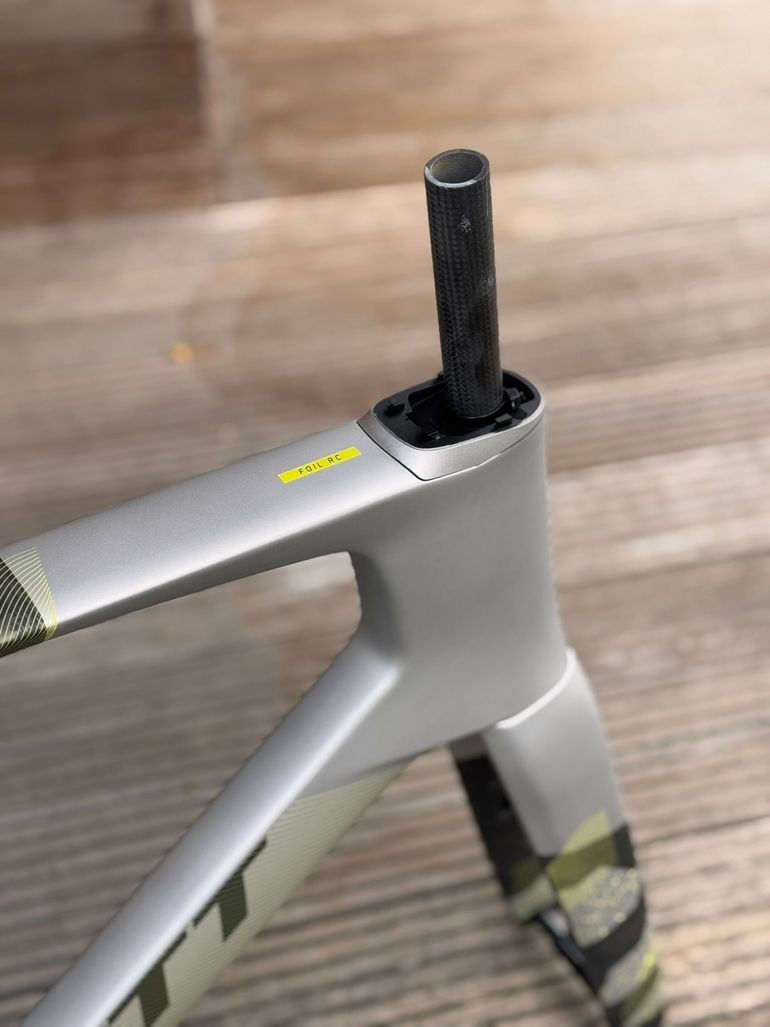 Used Scott Foil RC Pro Frameset Frameset 2024 Road & Gravel, Light Gray — image 2 of 3