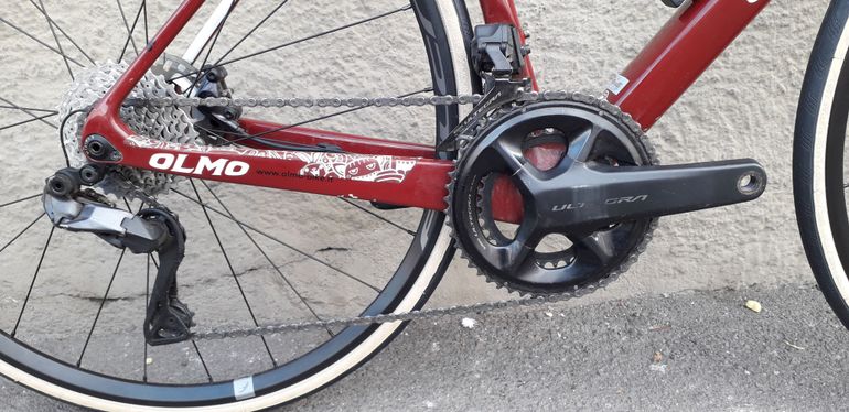 Used Olmo Gepin 4.0 Ultegra 12v Di2 2023 Road & Gravel, Red — image 3 of 13