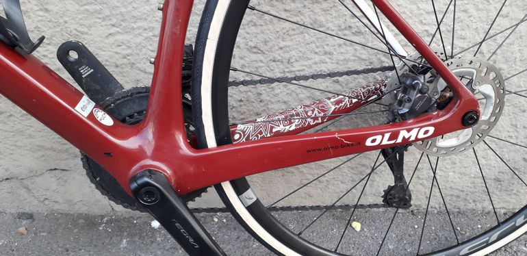 Used Olmo Gepin 4.0 Ultegra 12v Di2 2023 Road & Gravel, Red — image 11 of 13