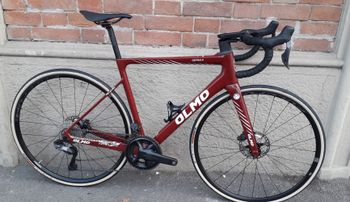 Used Olmo Gepin 4.0 Ultegra 12v Di2 2023 Road & Gravel, Red — image 2 of 13