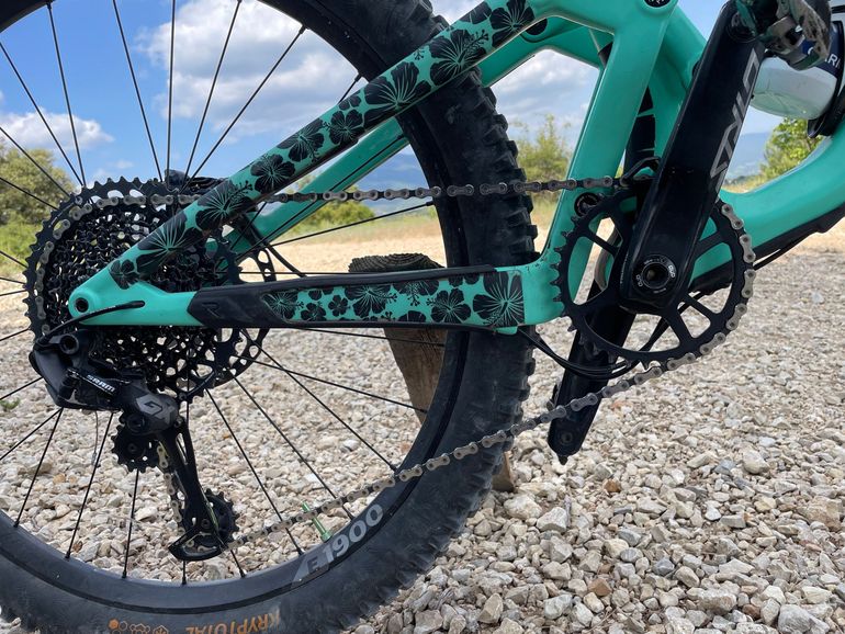 Gebrauchtes Revel Rail27 SRAM GX 2020 Mountainbike, Grün — Bild 6 von 6