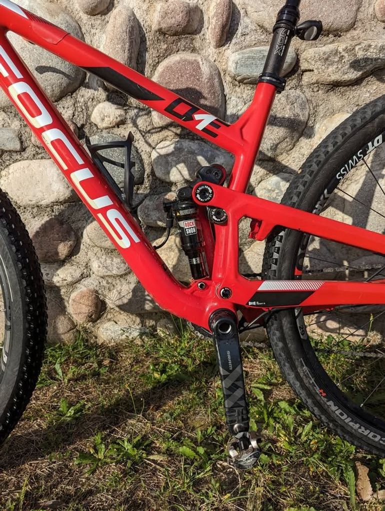 Used Focus O1E 2018 Mountainbike, Red — image 3 of 10