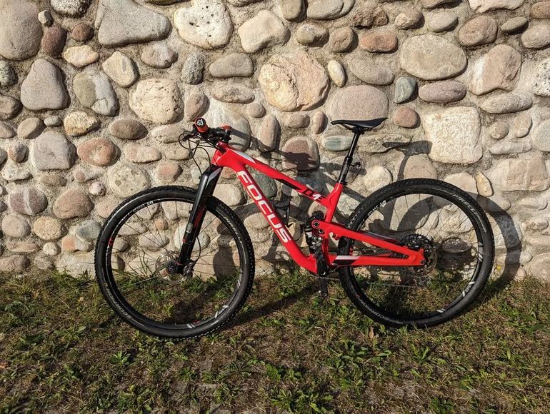 Used Focus O1E 2018 Mountainbike, Red — image 2 of 10