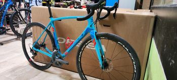 2 Danger Ridley X TRAIL 2018 ULTEGRA 2018 Road & Gravel usato, Blu — immagine 11 di 12