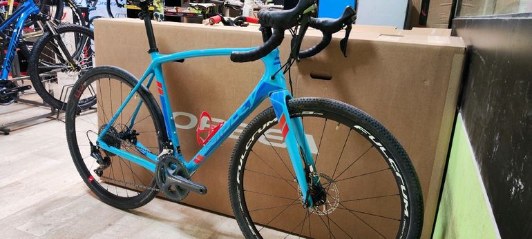 2 Danger Ridley X TRAIL 2018 ULTEGRA 2018 Road & Gravel usato, Blu — immagine 11 di 12