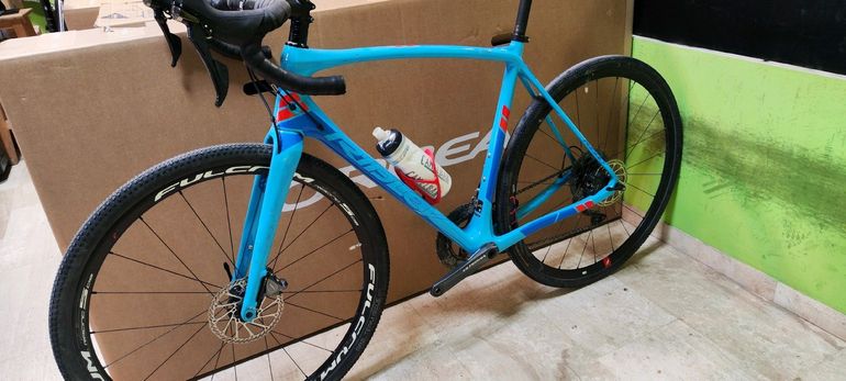 2 Danger Ridley X TRAIL 2018 ULTEGRA 2018 Road & Gravel usato, Blu — immagine 12 di 12