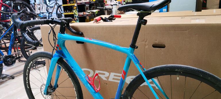 2 Danger Ridley X TRAIL 2018 ULTEGRA 2018 Road & Gravel usato, Blu — immagine 2 di 12