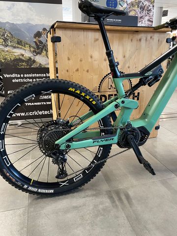 Flyer 21 Uproc6 6.50 Gents 2024 2024 Mountainbike usato, Verde — immagine 2 di 7