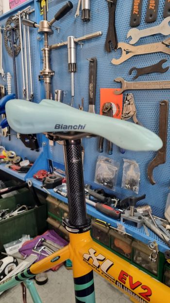Brugt Bianchi XL EV2 Frameset 1999 Road & Gravel — billede 8 af 10