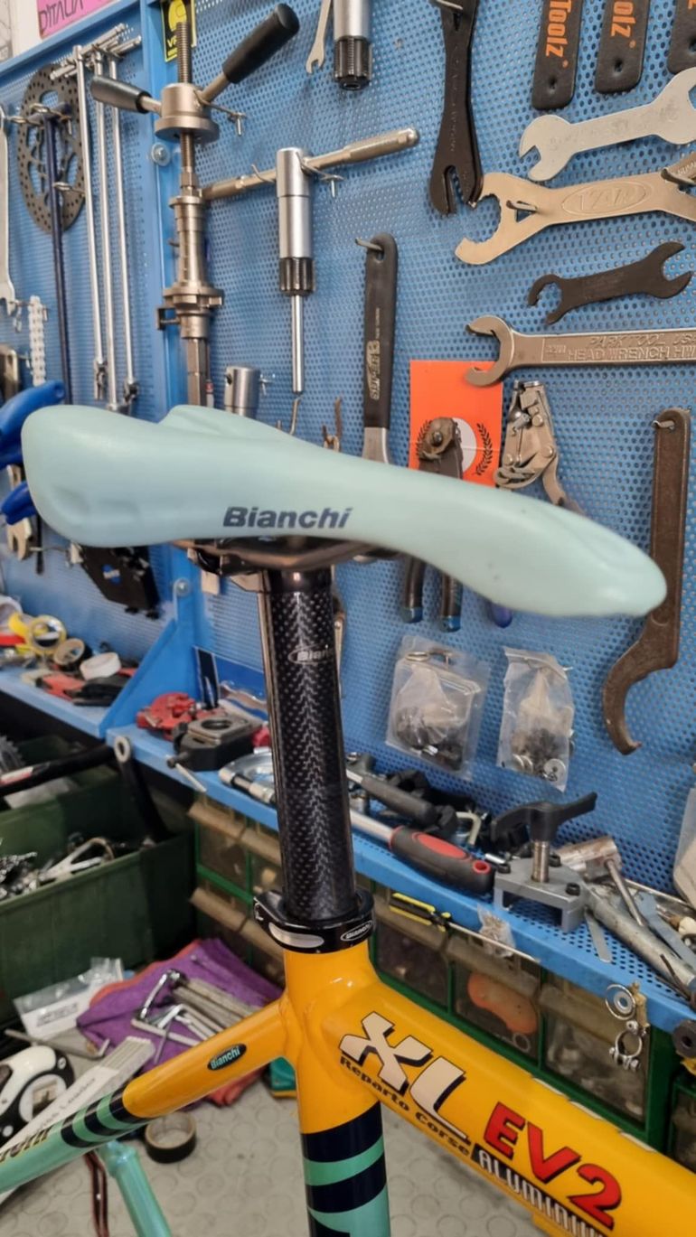 Brugt Bianchi XL EV2 Frameset 1999 Road & Gravel — billede 8 af 10