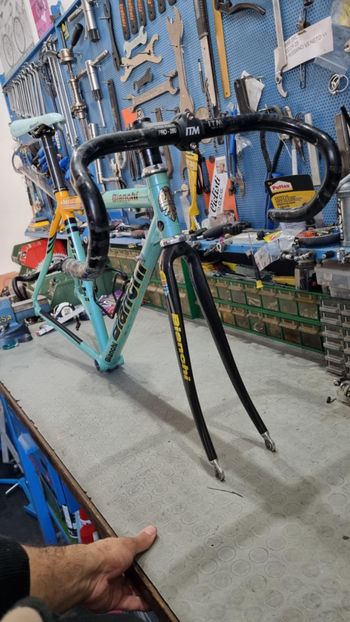 Brugt Bianchi XL EV2 Frameset 1999 Road & Gravel — billede 4 af 10