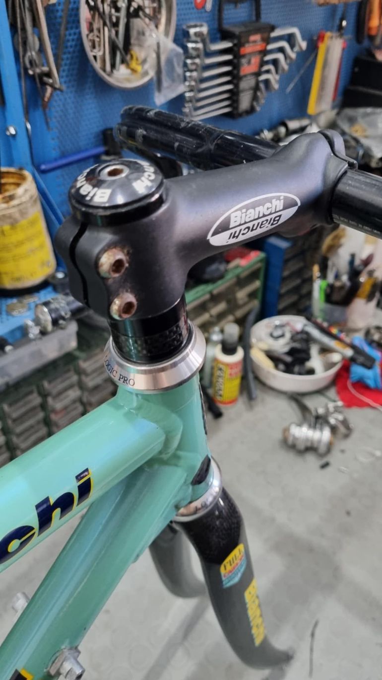 Brugt Bianchi XL EV2 Frameset 1999 Road & Gravel — billede 6 af 10