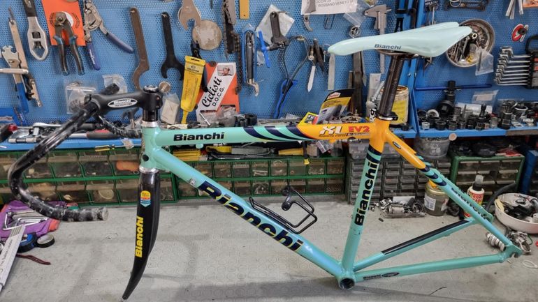 Brugt Bianchi XL EV2 Frameset 1999 Road & Gravel — billede 7 af 10