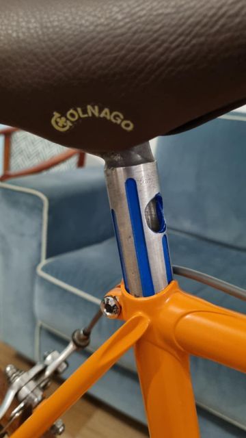 Used Colnago SUPER Replica Team MOLTENI 1973 Road & Gravel, Orange — image 10 of 10
