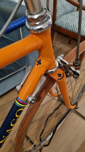 Used Colnago SUPER Replica Team MOLTENI 1973 Road & Gravel, Orange — image 7 of 10