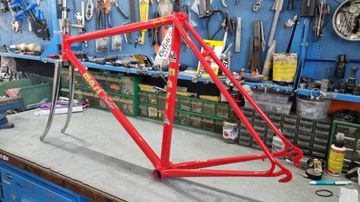 Used Masi Prestige Frameset 1970 Road & Gravel, Red — image 7 of 10