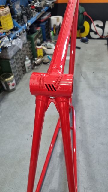 Used Masi Prestige Frameset 1970 Road & Gravel, Red — image 3 of 10