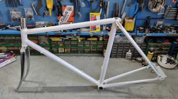 Used Masi 3V Frameset 1970 Road & Gravel, White — image 8 of 10