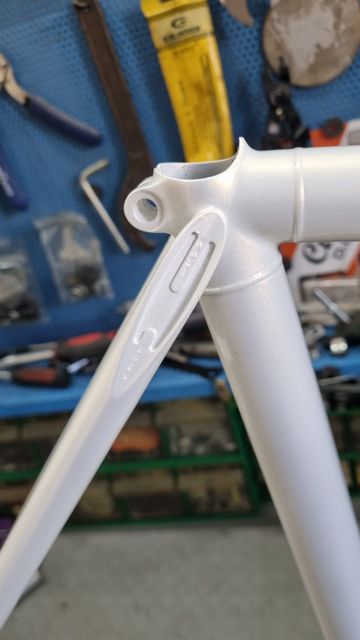 Used Masi 3V Frameset 1970 Road & Gravel, White — image 10 of 10
