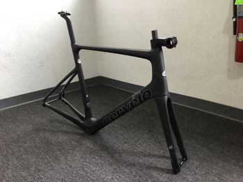 Used Cervélo Caledonia-5 Frameset 2021 Road & Gravel, Light Gray — image 2 of 3