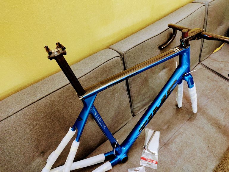 Used Time Alpe d'Huez 01 disc Frameset 2023 Road & Gravel — image 3 of 6