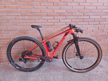 Used Specialized Stumpjumper Elite Carbon World Cup 2015 2015 Mountainbike, Rojo — image 1 of 7