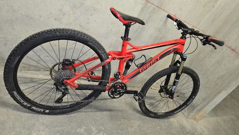 Used Ghost ASX 7500 2014 Mountainbike, Rosso — image 4 of 5