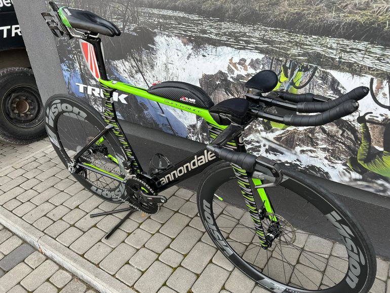 Used Cannondale SuperSlice Red eTap 2019 Road & Gravel, Verde — image 3 of 3