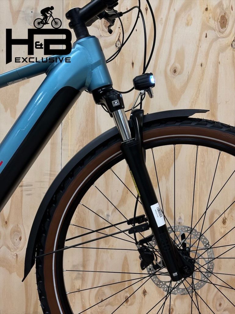 Used CUBE Nuride Hybrid Performance 625 Allroad Shimano 2024 Mountainbike, Blue — image 4 of 15