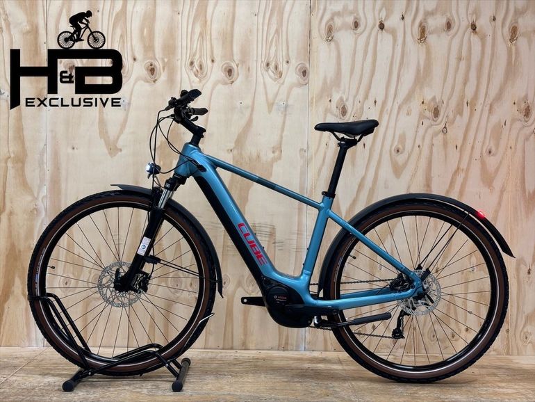 Used CUBE Nuride Hybrid Performance 625 Allroad Shimano 2024 Mountainbike, Blue — image 2 of 15