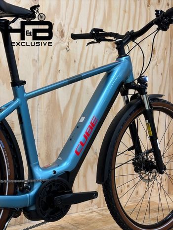 Used CUBE Nuride Hybrid Performance 625 Allroad Shimano 2024 Mountainbike, Blue — image 13 of 15