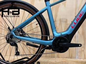 Used CUBE Nuride Hybrid Performance 625 Allroad Shimano 2024 Mountainbike, Blue — image 3 of 15