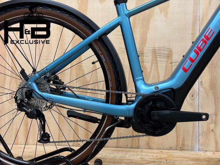 Used CUBE Nuride Hybrid Performance 625 Allroad Shimano 2024 Mountainbike, Blue — image 3 of 15