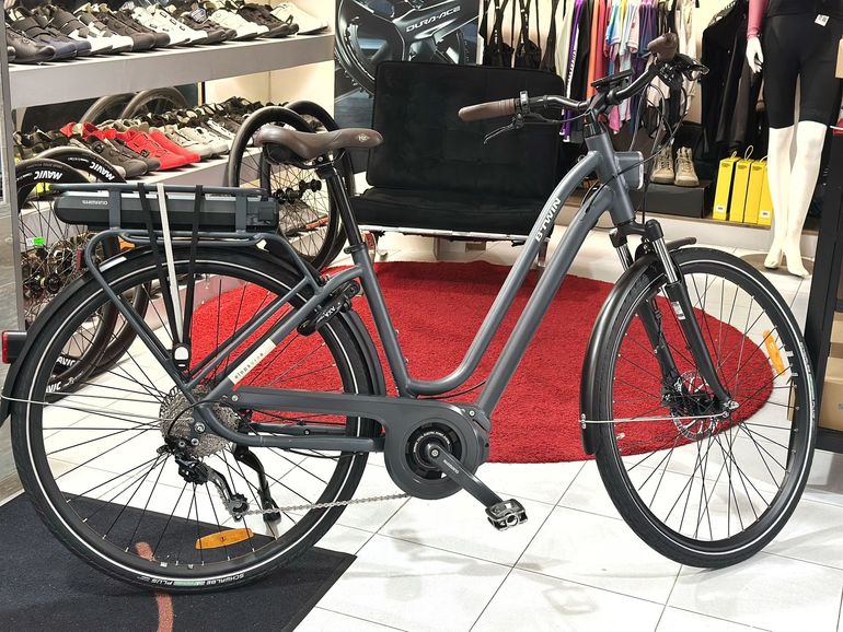 Used B’TWIN elops 940 e 2024 Road & Gravel, Light Gray — image 5 of 15