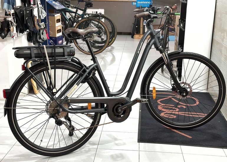 Used B’TWIN elops 940 e 2024 Road & Gravel, Light Gray — image 9 of 15