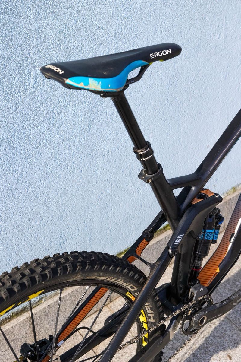 Canyon Strive CF 9.0 Team 2018 2018 Mountainbike d'occasion — image 6 sur 8