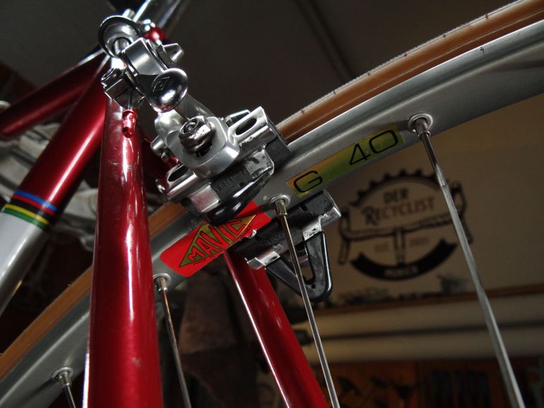 Used Colnago Super Saronni 1982 Road & Gravel, Rojo — image 10 of 15