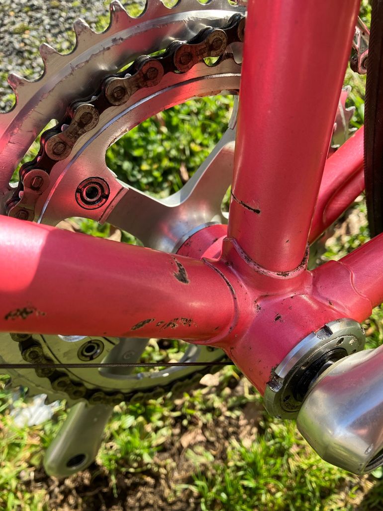 Used Peugeot Galibier 1989 Road & Gravel, Grigio chiaro — image 6 of 21