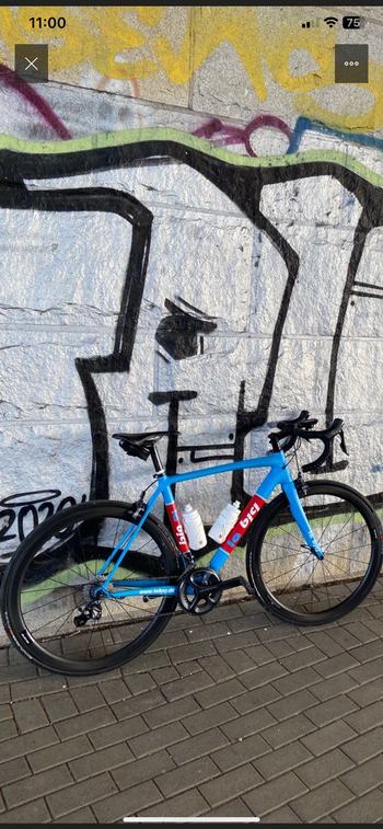 Used Ridley FENIX SL branded by LaBici ( Sven Teutenberg) 2019 Road & Gravel, Blau — image 4 of 6