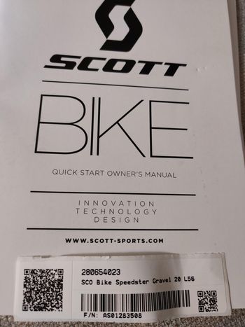 Used Scott SCOTT Speedster Gravel 20 2021 Road & Gravel, shop.filter.color.1 — image 4 of 7