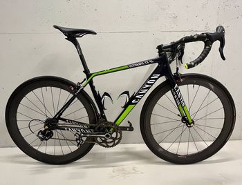 Used Canyon Movistar Team Canyon Ultimate CF SLX 9.0 SL Aero 2014 Road & Gravel, Black — image 1 of 12
