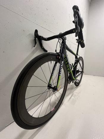 Used Canyon Movistar Team Canyon Ultimate CF SLX 9.0 SL Aero 2014 Road & Gravel, Black — image 5 of 12