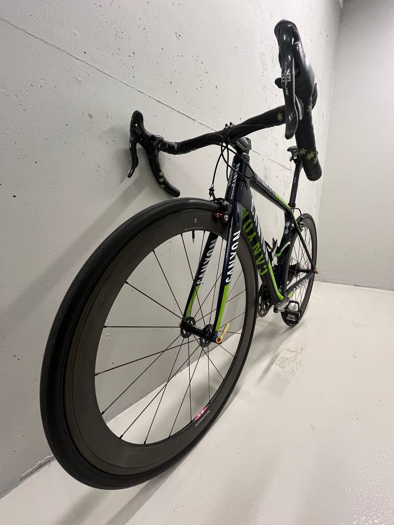Used Canyon Movistar Team Canyon Ultimate CF SLX 9.0 SL Aero 2014 Road & Gravel, Black — image 5 of 12