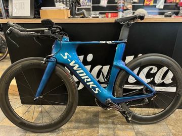 Used Specialized S-Works Shiv Module Artist 2019 Road & Gravel, Blue — image 3 of 13