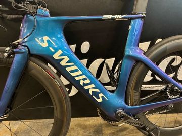 Used Specialized S-Works Shiv Module Artist 2019 Road & Gravel, Blue — image 4 of 13