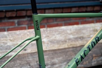 Used Factor ViSTA 2023 Frameset 2023 Road & Gravel, Green — image 2 of 3