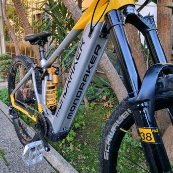 Used Mondraker Level RR 2023 Mountainbike, Light Gray — image 5 of 6