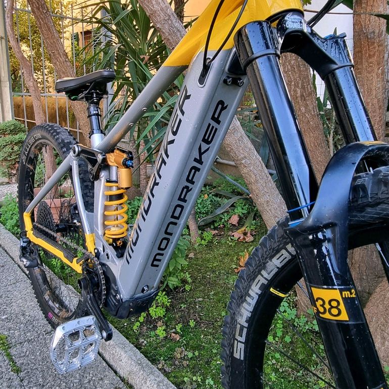 Used Mondraker Level RR 2023 Mountainbike, Light Gray — image 5 of 6