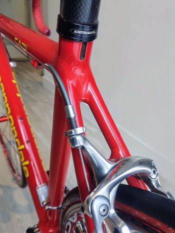 Used Cannondale Cad3 1999 Road & Gravel, Rosso — image 8 of 17