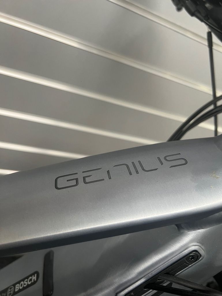 Scott Genius eRIDE 930 2022 2022 Mountainbike usato, Grigio chiaro — immagine 5 di 5